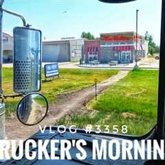 TRUCKER''S MORNING | My Trucking Life | Vlog 3358
