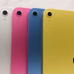 New iPad in All Colors: Yellow, Pink, Blue & Silver Comparison!