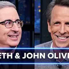 John Oliver on Trump’s Second Term, Immigration Status Paranoia and Being Booed on Stage