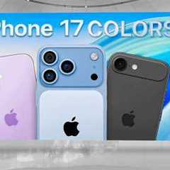 EVERY iPhone 17 Colors Just LEAKED and They Look AWESOME! iPhone 17 Pro Max, 17 Air & 17