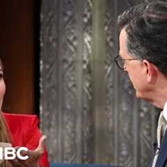 Nicolle on Colbert''s Late Show cancellation: ''There is no one more generous or knowledgeable''