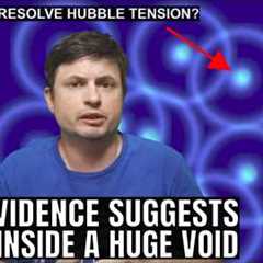 Is Milky Way Inside a Huge Void? Intriguing Cosmological Solution