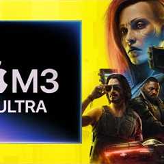 Cyberpunk 2077 on M3 ULTRA (1440p, & 5120x2160 & 1080p)