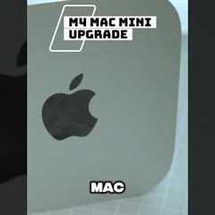 The M4 Mac Mini upgrade you need! #tech #m4macmini #macsetup #mac #satechi #mactips #desksetup