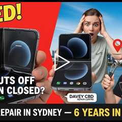 Z Flip 4 Screen Turns Off When Closed? Find the Best Repair in Sydney!
