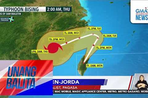 Panayam kay Ana Clauren-Jorda, Weather Specialist, PAGASA | Unang Balita