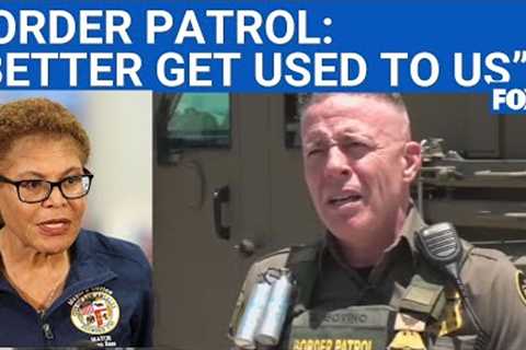 LA Mayor, Border Patrol clash over Trump-led ICE raids | FOX 11 LA
