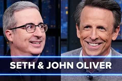 John Oliver on Trump’s Second Term, Immigration Status Paranoia and Being Booed on Stage