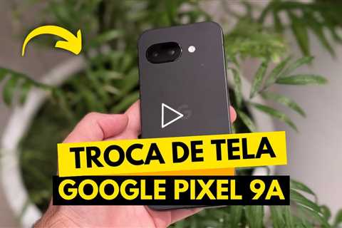 🔧 Partiu o Coração! Google Pixel 9a com Tela Quebrada — Veja o Conserto Passo a Passo!