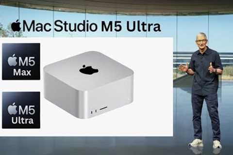 Mac Studio Ultra M5 - New Design & Features Coming
