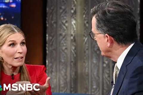 Nicolle on Colbert''s Late Show cancellation: ''There is no one more generous or knowledgeable''