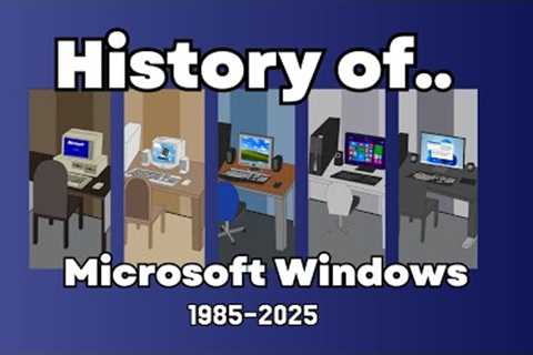 ✨History of Microsoft Windows (1985-2025)✨ #history