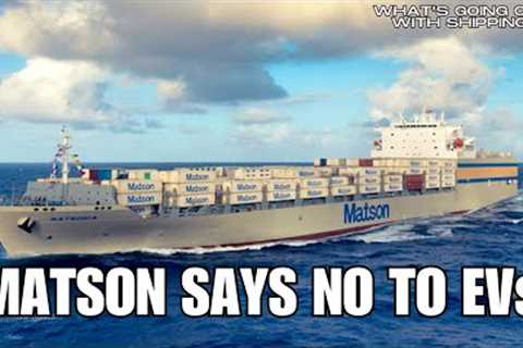 Matson Suspends Electric Vehicle Shipments Over Battery Fire Concerns | StacheD Training Discusses