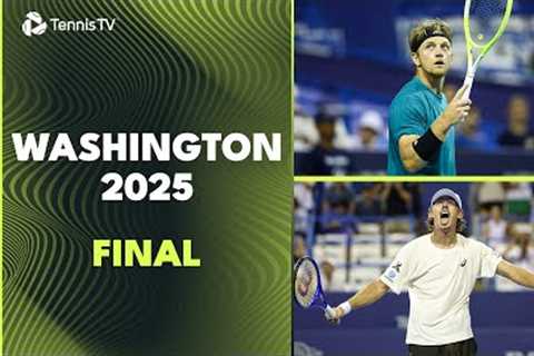 Alex De Minaur vs Alejandro Davidovich Fokina For The Title 🏆 | Washington 2025 Highlights