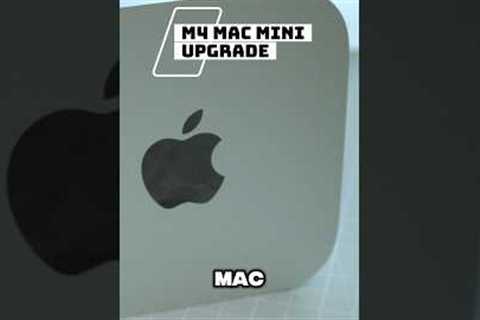 The M4 Mac Mini upgrade you need! #tech #m4macmini #macsetup #mac #satechi #mactips #desksetup