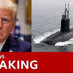 Trump deploys nuclear submarines after “provocative comments” by former Russian President | BBC News