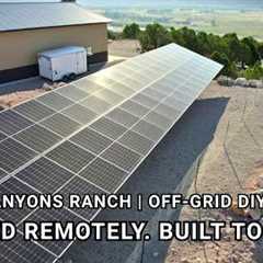 DIY Off-Grid Builds  -  Our Specialty
