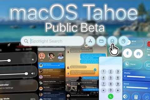 macOS 26 Public Beta in 5 Minutes! – Liquid Glass, Spotlight & More!
