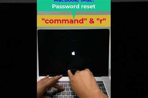(MacBook or iMac password reset): How to reset the password of a MacBook or iMac. #macbook #imac