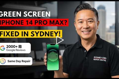 Best iPhone 14 Pro Max Green Screen Repair in Sydney