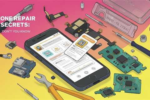 Phone Repair Secrets: What Manufacturers Don’t Want You to Know