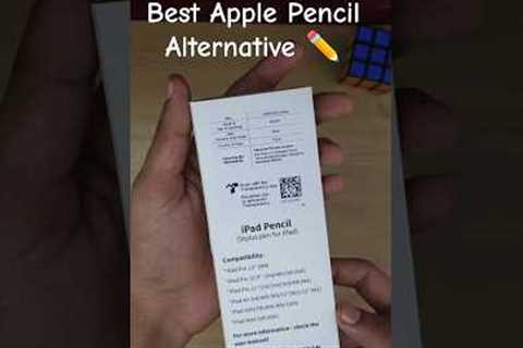 Best Apple Pencil Alternative for Ipad 11 gen #shorts