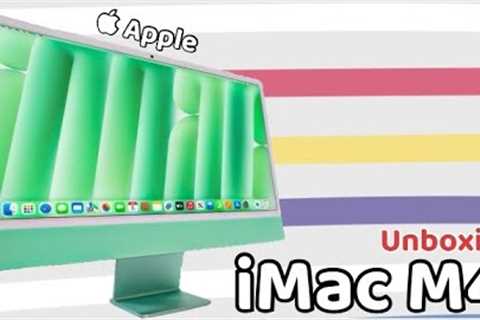 🖥️ iMac M4 Green Unboxing – Is It Worth Upgrading from iMac M3? 💚⚡️