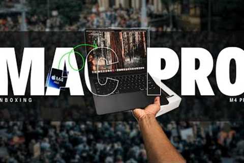 MacBook Pro M4 Pro Unboxing & First Impressions | Apple’s Most Powerful Laptop Yet!