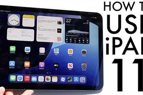 How To Use Your iPad 11th Generation! (Complete Beginners Guide)