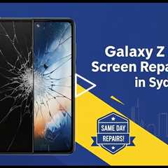 Galaxy Z Fold 5 Outer Screen Broken? Expert Repairs in Sydney