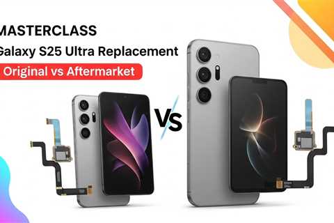 Masterclass: Galaxy S25 Ultra Screen Replacement, Original vs Aftermarket