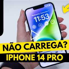 ⚡ iPhone 14 Pro NÃO CARREGA! Veja o Conserto Surpreendente!