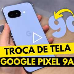 😱 Google Pixel 9a com a TELA QUEBRADA! Veja o Conserto Incrível!