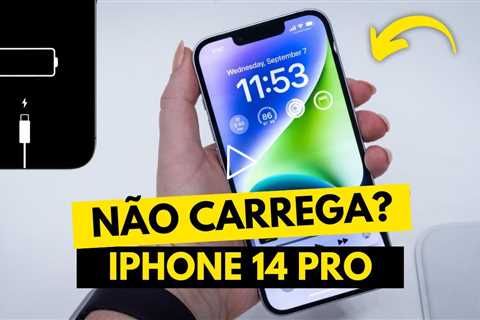 ⚡ iPhone 14 Pro NÃO CARREGA! Veja o Conserto Surpreendente!