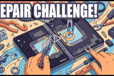 EXPERT LEVEL! Foldable Phone Screen Repair CHALLENGE | Sydney CBD Repair Centre