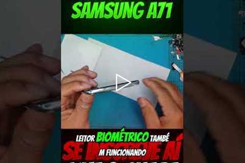 😱 Samsung Galaxy A71 com a TELA QUEBRADA! Veja o Conserto Incrível!