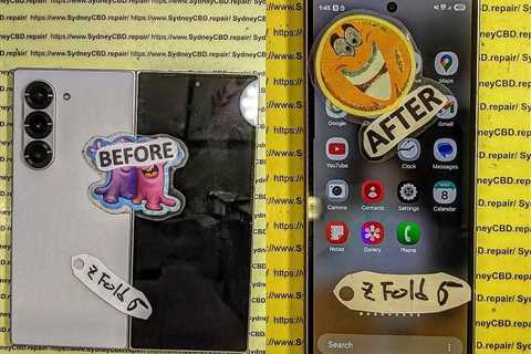 Future Tech Dissection: Foldable Phone Screen Repair