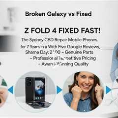 Galaxy Z Fold 4 Screen Replacement – Who Can Fix It on the Spot in Sydney?