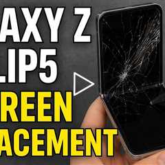 HOW DO PROS FIX THIS? Samsung Galaxy Z Flip 5 Screen Replacement | Sydney CBD Repair Centre
