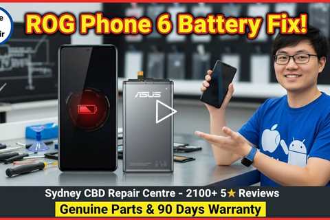 How to Replace the Battery on ASUS ROG Phone 6