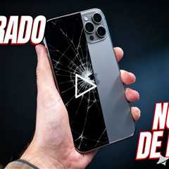 Troca de tela do iPhone 15 Pro Max — parecia perda total 😱