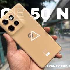 Motorola Edge 50 Neo com tela quebrada… olha como ficou depois 😱