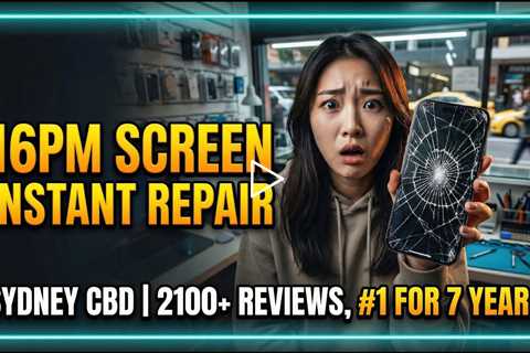 Cracked iPhone 16 Pro Max Screen Replacement in Sydney 2026 – Fixed On the Spot