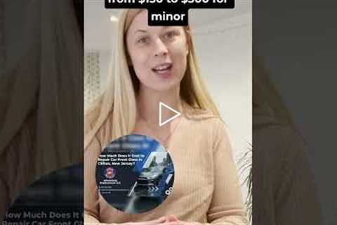 💰 Auto glass repair costs in Clifton, NJ revealed! Get transparent pricing before you pay 🚗✨