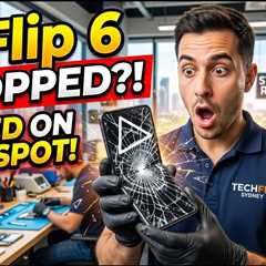 Dropped Galaxy Z Flip 6 Screen Replacement in Sydney 2026 – Get It Fixed On the Spot