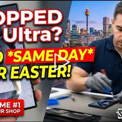 Dropped Samsung Galaxy S24 Ultra Screen Replacement in Sydney – Fast On-the-Spot Repair After Easter