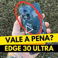 Você não vai acreditar no resultado dessa troca de tela do Edge 30 Ultra!