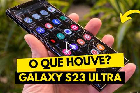 👉 NÃO ACREDITEI no resultado dessa troca de tela do S23 Ultra…