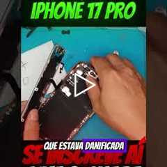 iPhone 17 Pro com Tela Quebrada? Veja Essa Transformação Impressionante!