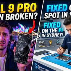 Cracked Google Pixel 9 Pro Screen Repairs During Vivid 2026 – Who Can Fix It on the Spot in Sydney?
